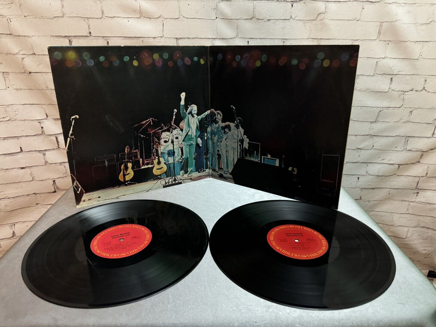 DAVE MASON CERTIFIED LIVE 1976 1ST PRESS PROMO DBL VINTAGE VINYL LP