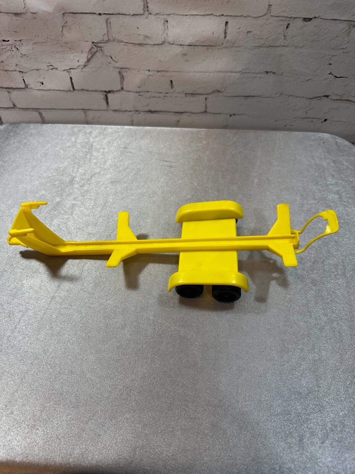Very Rare Vintage Gay Toys Yellow Boat Trailer