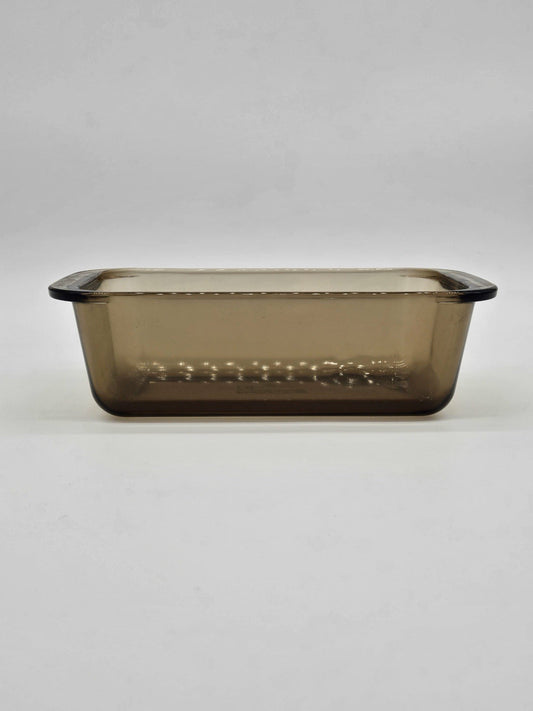 Vintage Pyrex  Glass Baking Loaf Pan  213-R 1.5QT