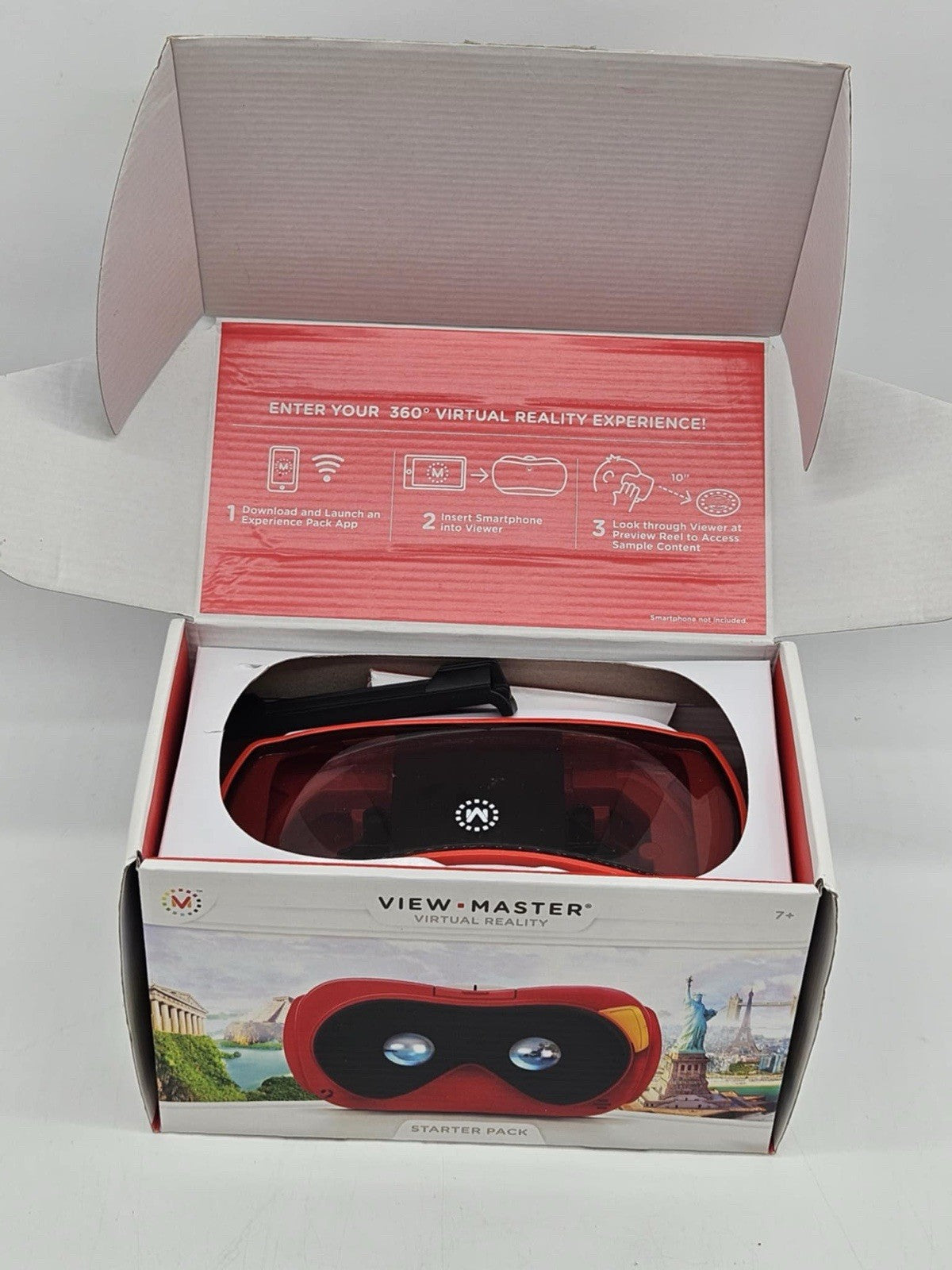 Mattel View-Master Virtual Reality 3D Viewer Experience Starter Pack
