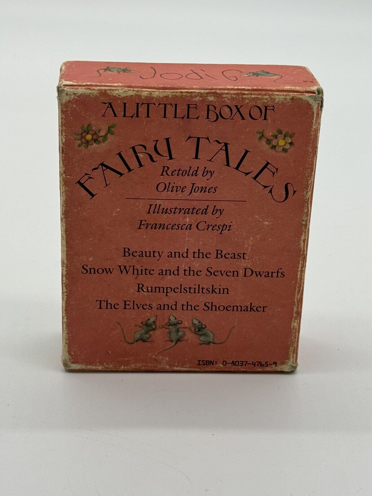 VIntage A Little Box of Fairy Tales by Olive Jones 1983-1984, Hardcover in Box