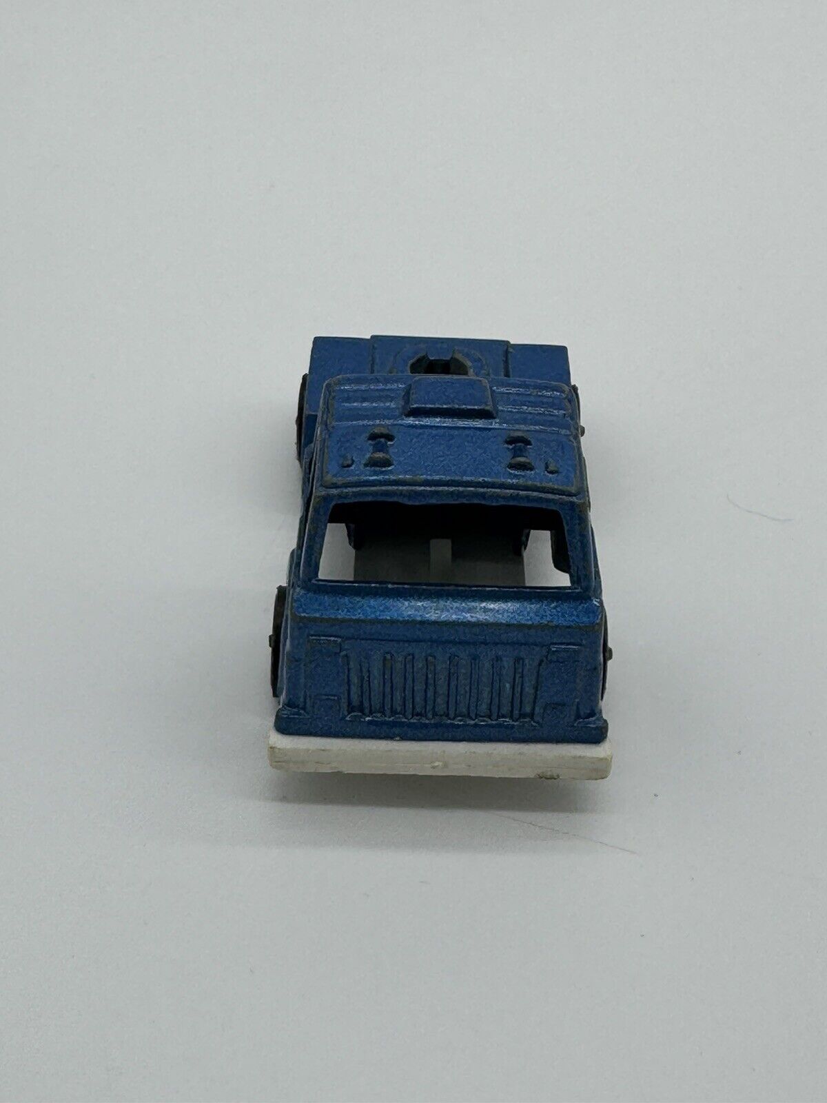 Vintage Diecast 1970 Tootsie Toy Semi Truck Cab Blue Paint Wear