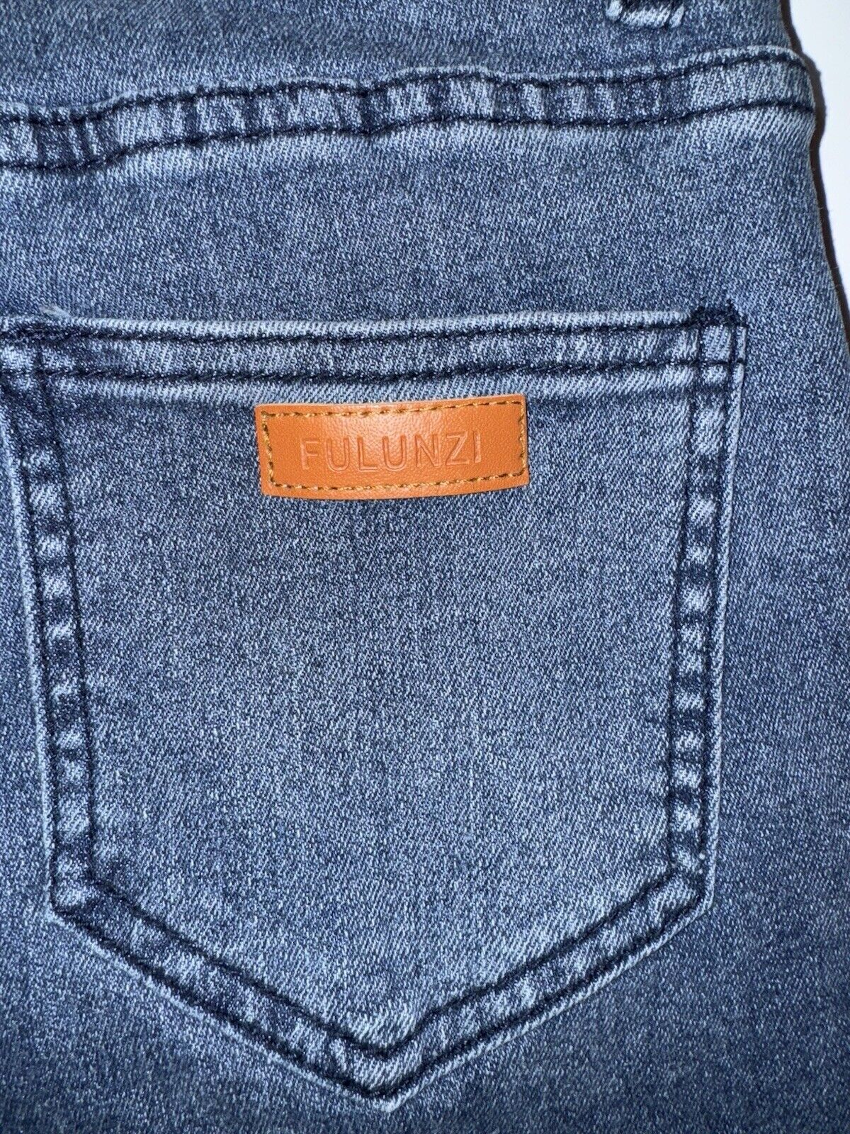 Vintage 90s Denim Blue Fulunzi FLARE Jeans Sz M