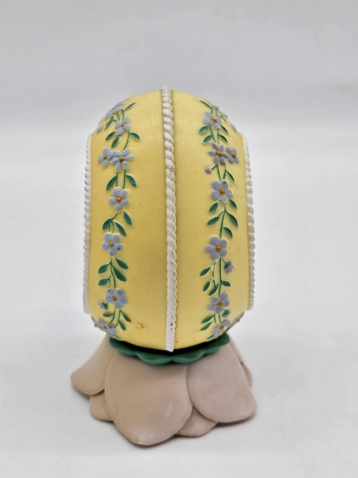 Enesco Rotating Musical Easter Egg Panoramic “Here Comes Peter Cottontail” WORKS