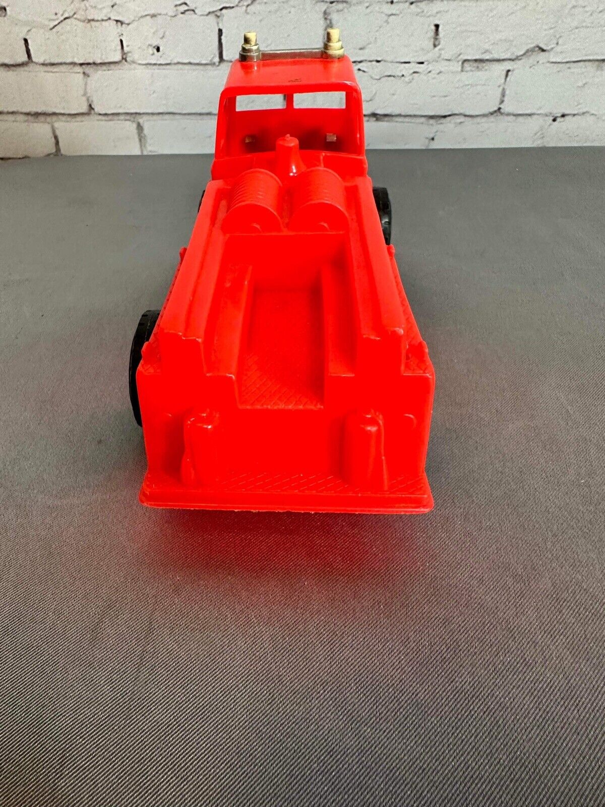 Vintage 1970s Processed Plastic Red Fire Truck VTY