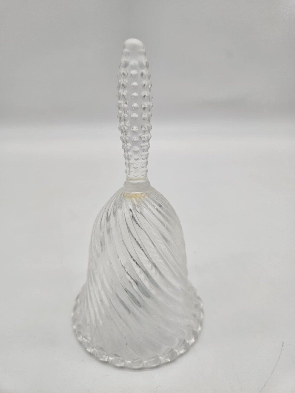 Crystal Bell, Swirl Design, Vintage