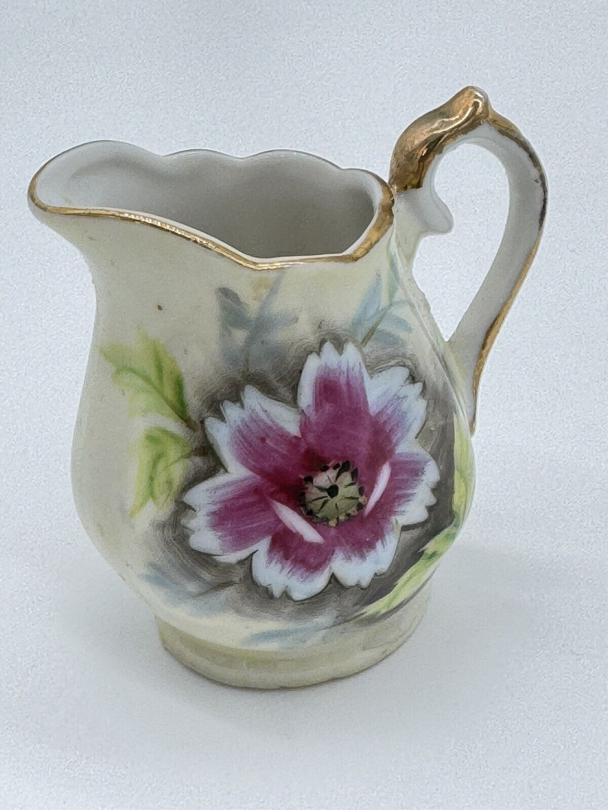 Vintage Bone China Tea Cup w/Matching Saucer & Creamer, Lusterware Made in Japan