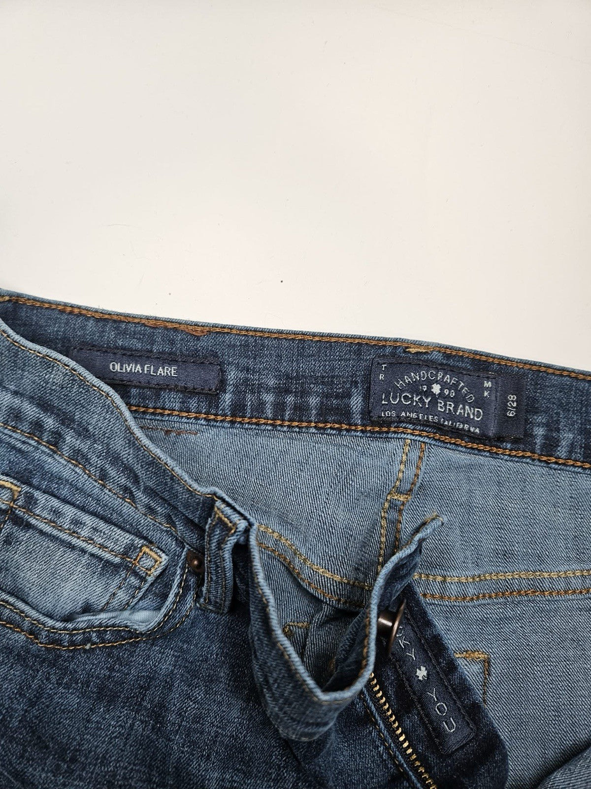 Lucky Brand Olivia Flare Jeans Size 28
