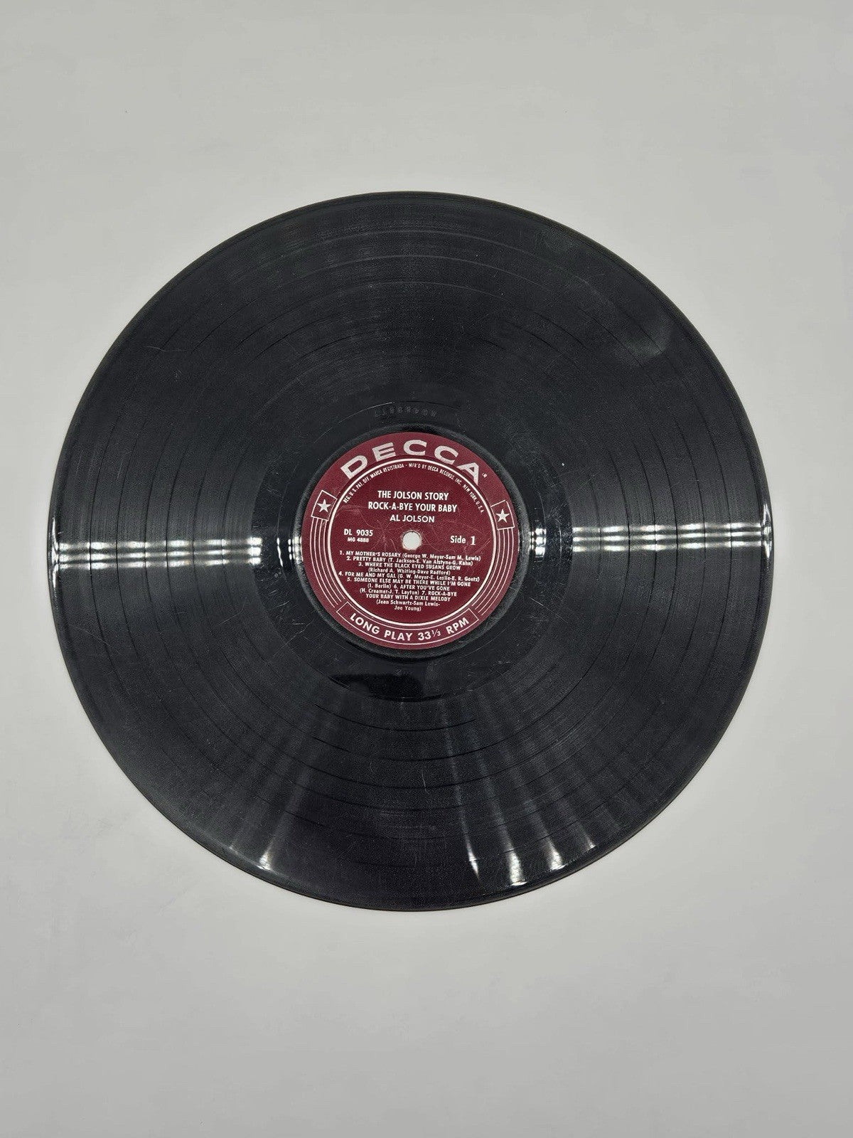 Al Jolson - The Jolson Story Vinyl LP
