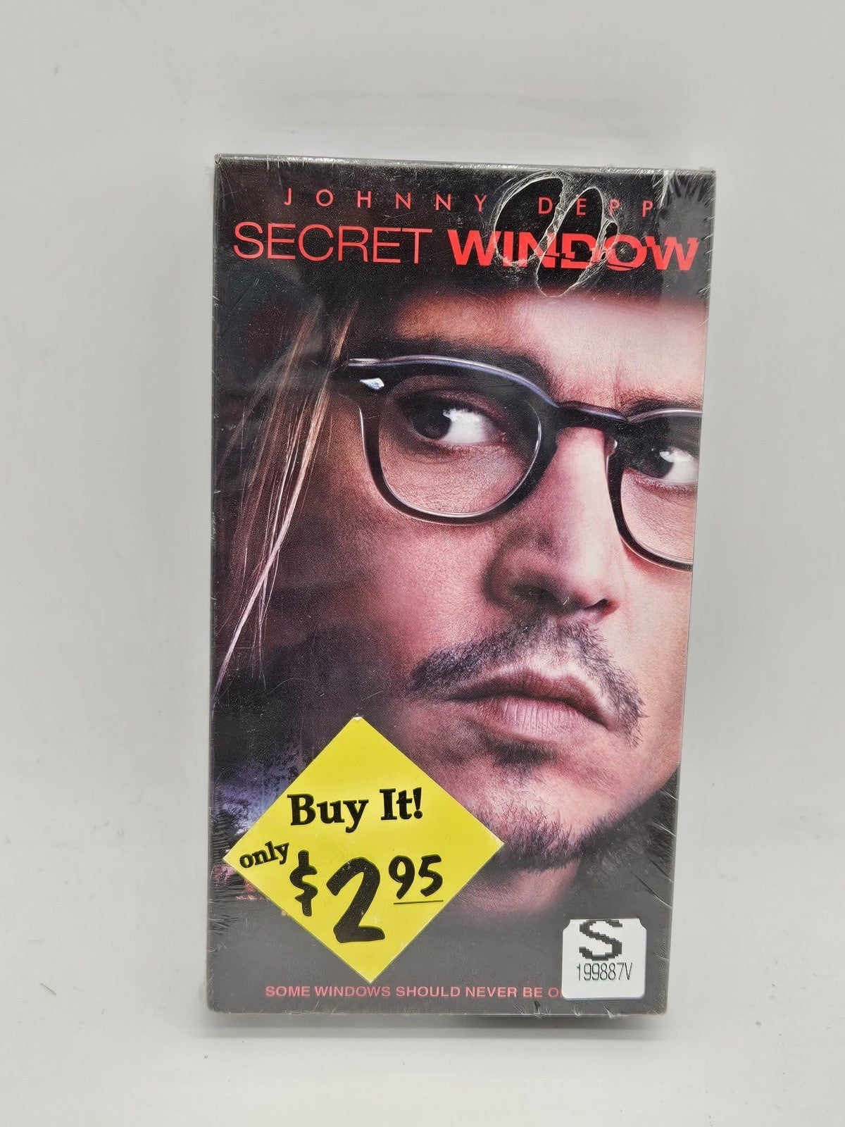 Secret Window VHS Tape Used Johnny Depp *NEW*