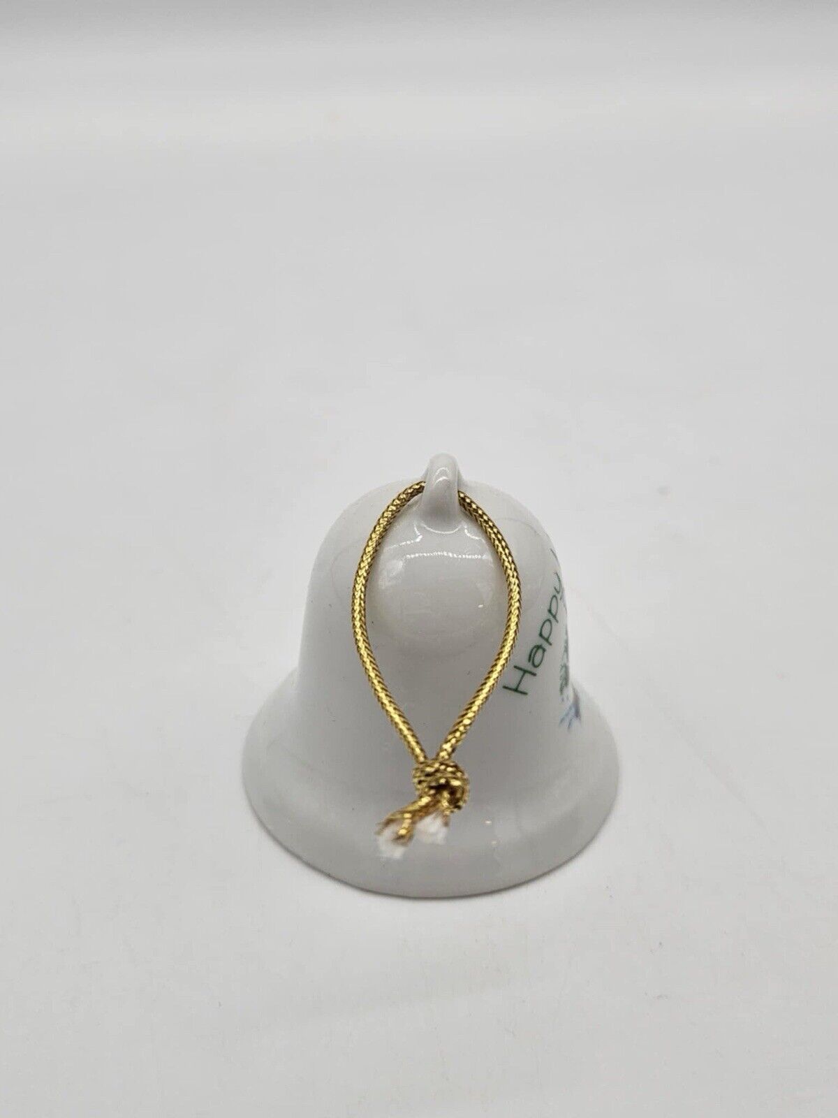 Gibson Greeting Cards Yuletide Treasures HAPPY HOLIDAYS Bell Vintage Collectible