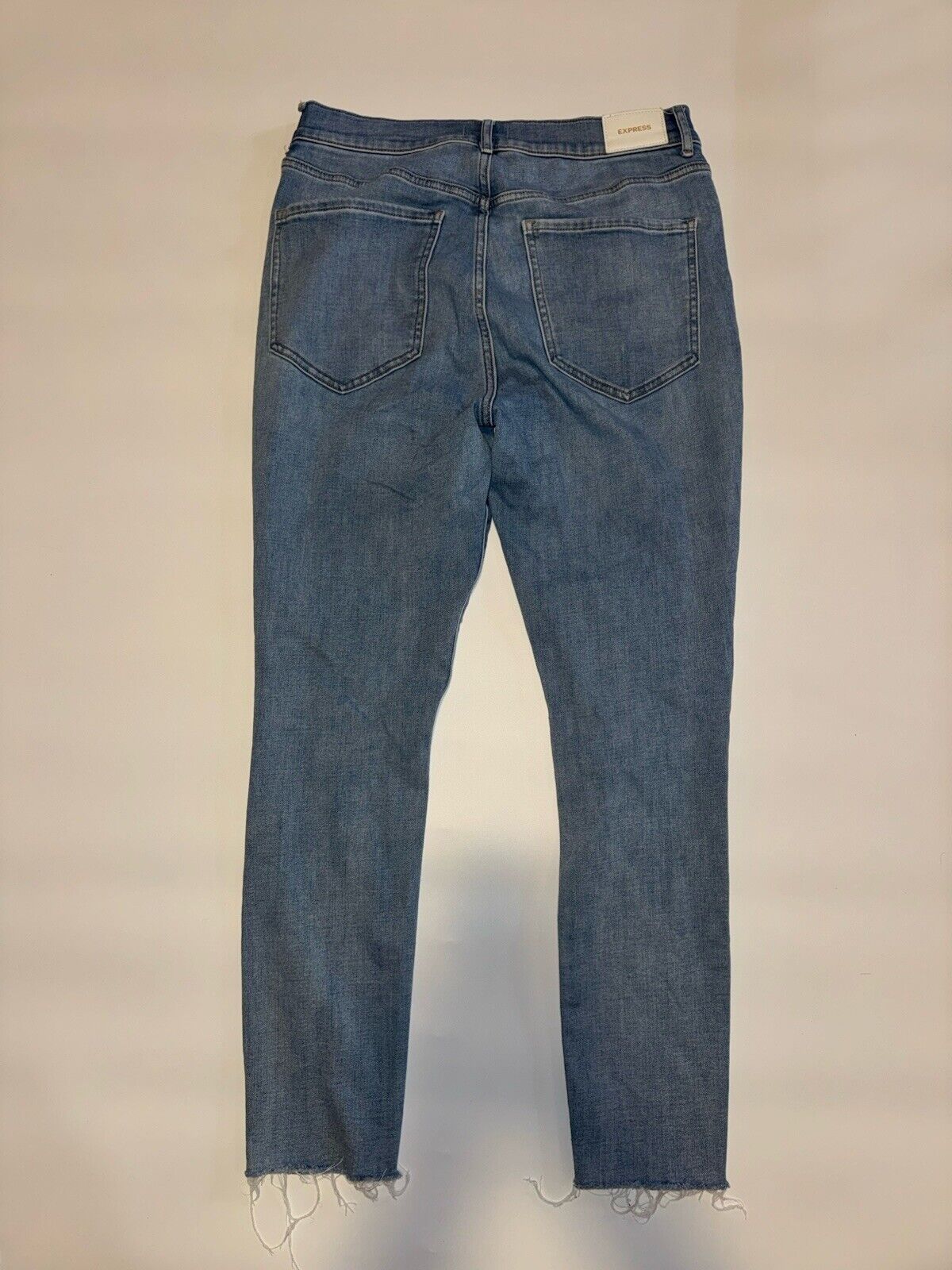 Express Jeans Jegging Junior Teens Womens Skinny High Rise Hyper Stretch Sz 10R