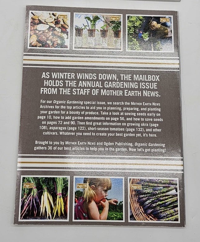 MOTHER EARTH NEWS MAGAZINE | COLLECTORS SPRING 2023 | ORGANIC GARDENING