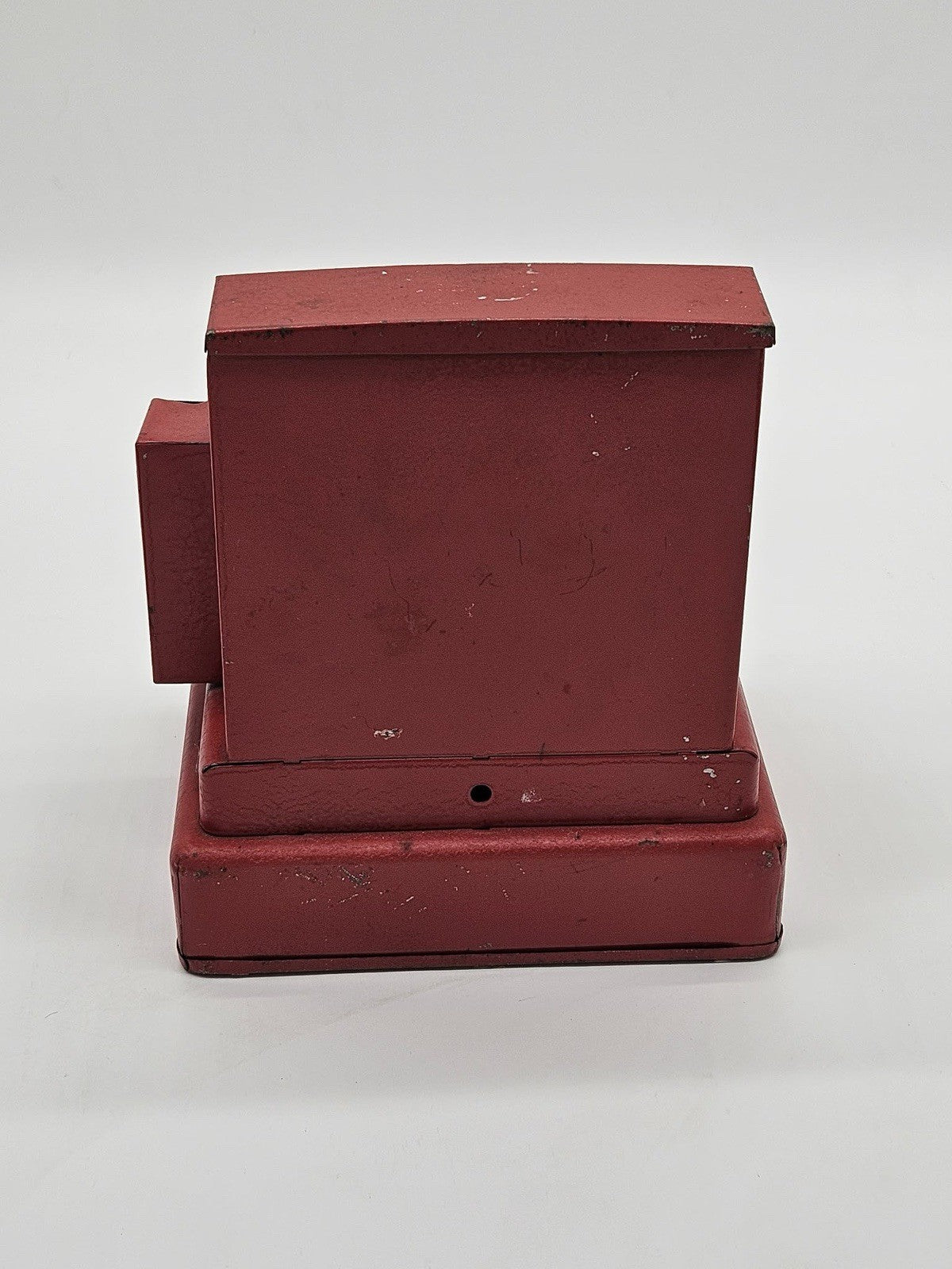 Original Vintage 1950’s TOM THUMB Red Metal Toy Cash register Cash Register