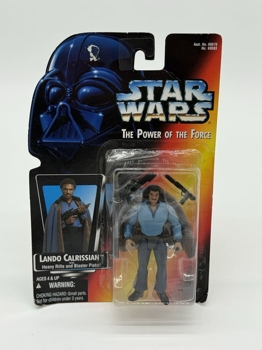 Star Wars: The Power of the Force Lando Calrissian  MOC 1995 Kenner