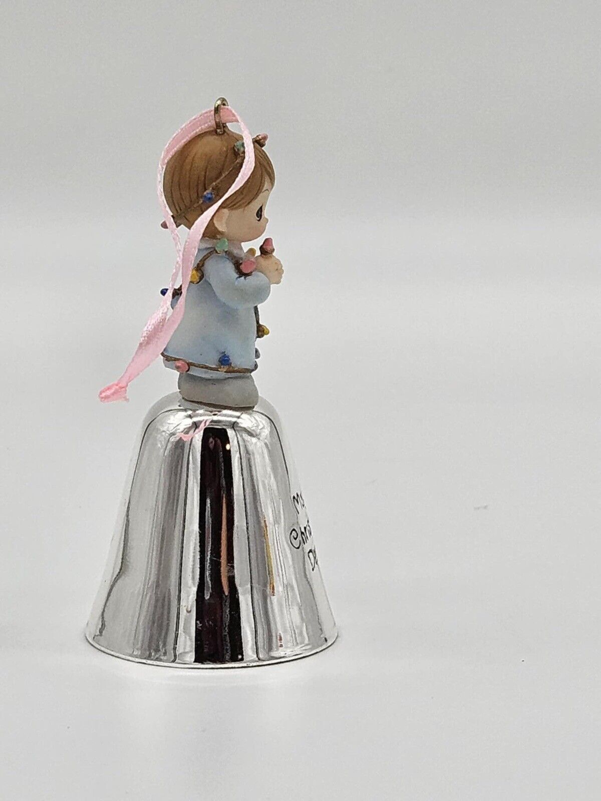 Precious Moments Holiday Bell Ornament "MAY YOUR CHRISTMAS BE DELIGHTFUL."