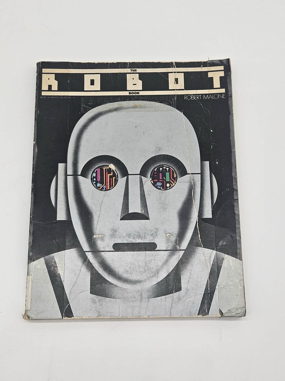 1978 THE ROBOT BOOK by Robert Malone VG+ 4.5 Push Pin Paperback