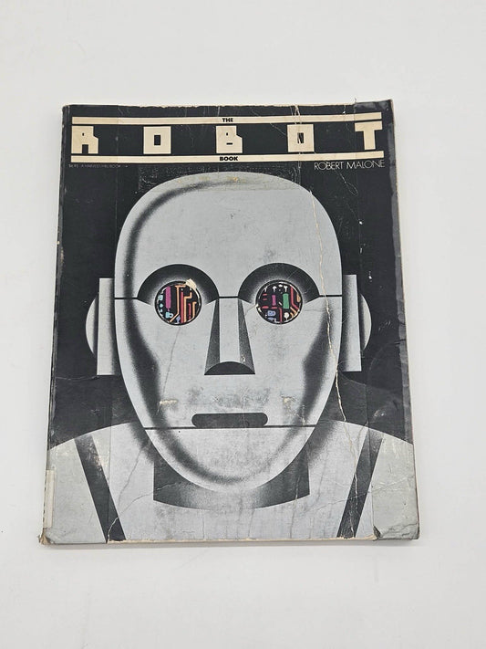 1978 THE ROBOT BOOK by Robert Malone VG+ 4.5 Push Pin Paperback