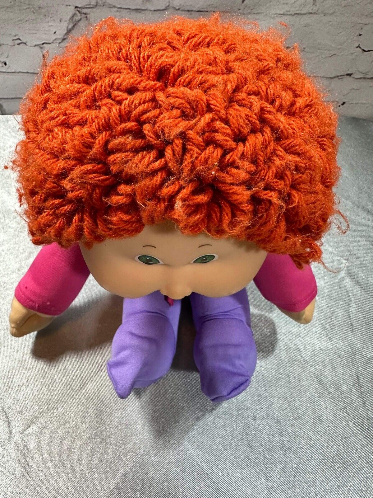 RARE 1986 Vintage Cabbage Patch Doll Red Hair, Green Eyes