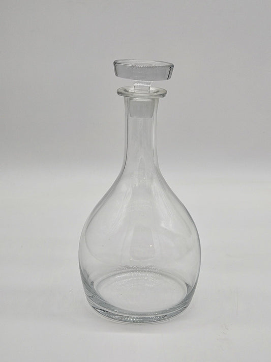 Mid 20th Century Clear Glass Decanter