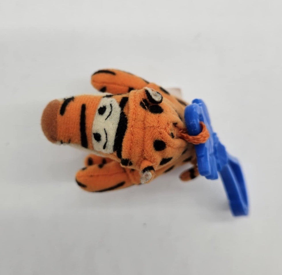 McDonalds #1 Tigger Plush Keychain 2000