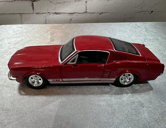 1967 Ford Mustang GT 1/24 Diecast Metal Model by Maisto RED VTY 002