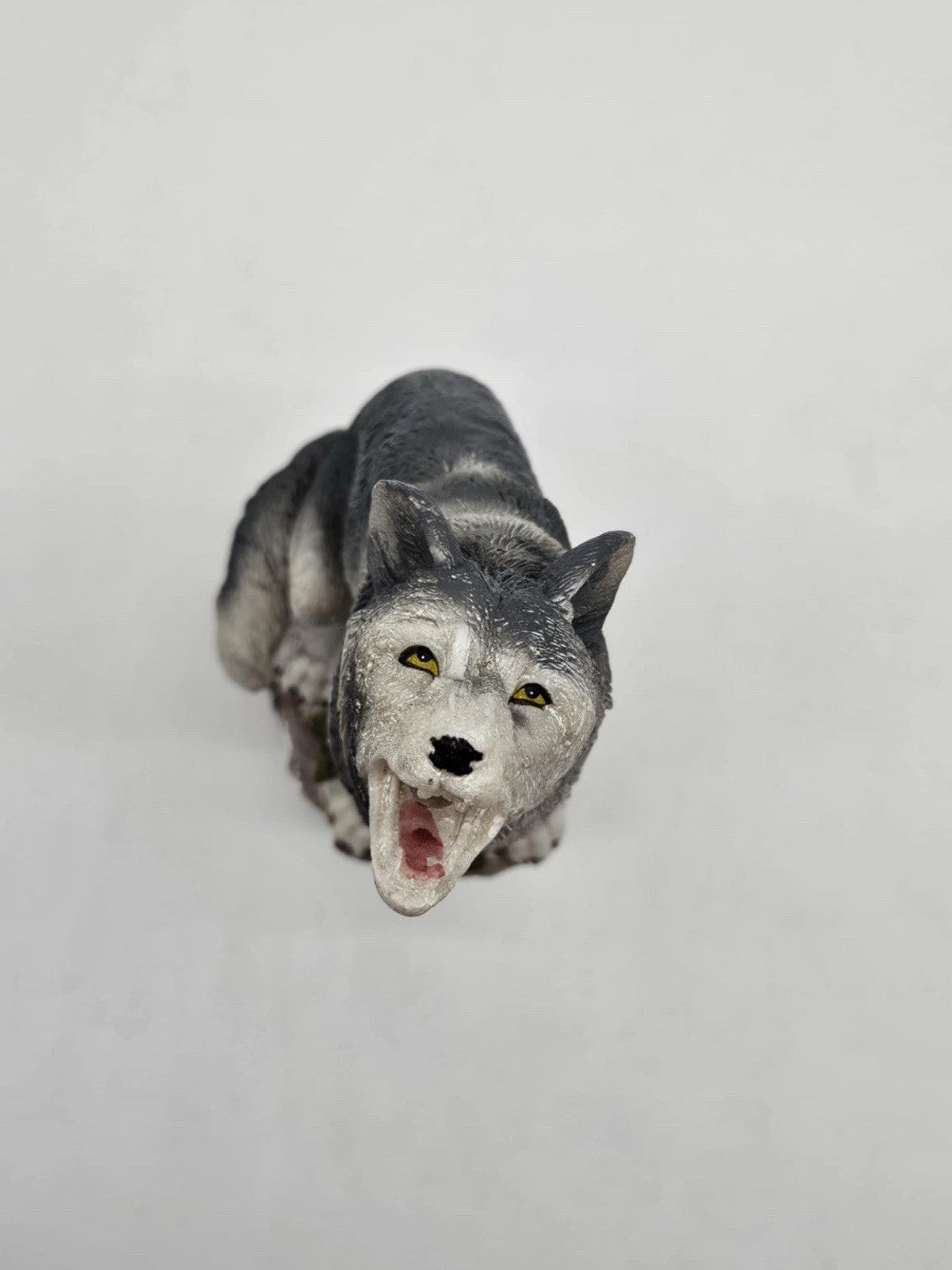Elegant Expressions Resin Wolf Decor Statue Incense Holder Wolf