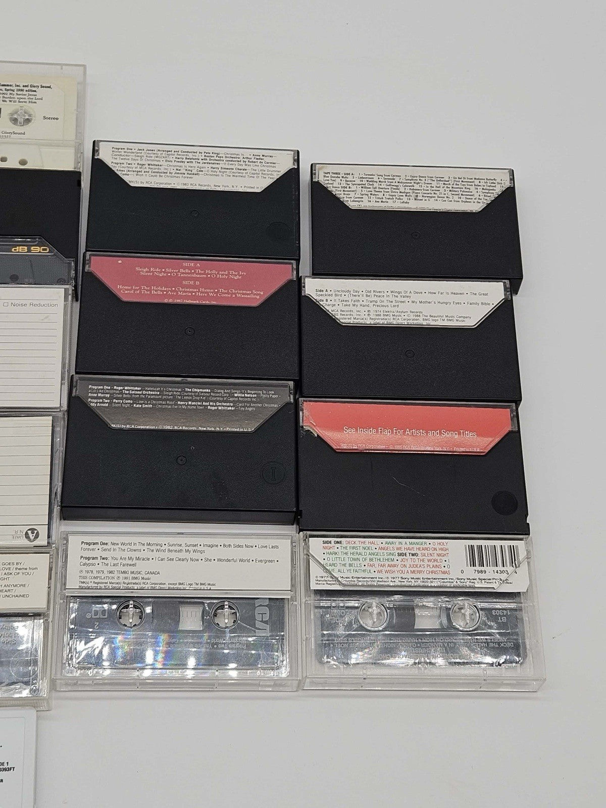 Random Lot of Vintage Cassette Tapes
