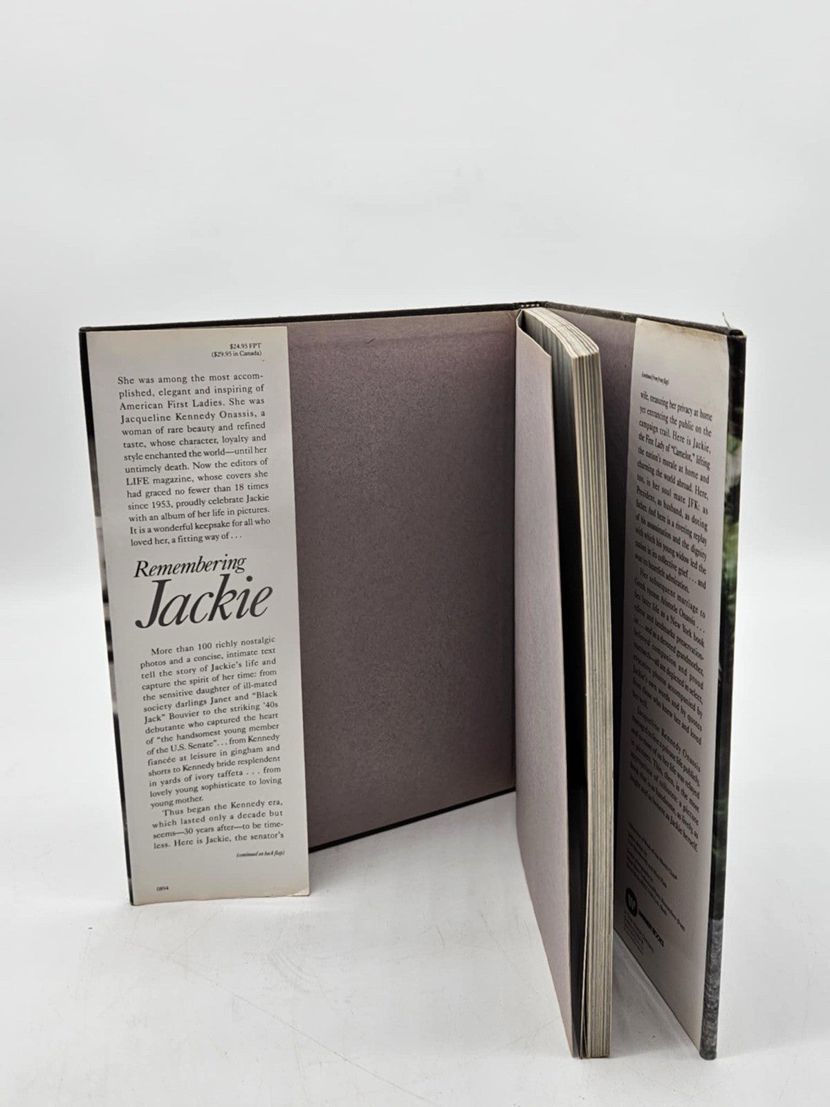 Remembering Jackie: A Life In Pictures Hardcover Book