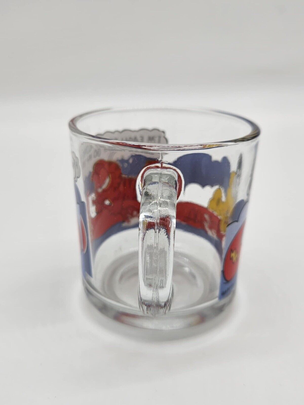 Set of 5 Vintage 1978 McDonald's Garfield Clear Comic Cups Mugs RARE