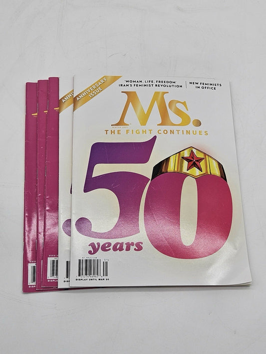 Ms. Magazine 50th Anniversary Issue Bundle (Multiple Copies)