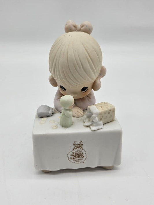 Precious Moments My Happiness 1989 porcelain figurine