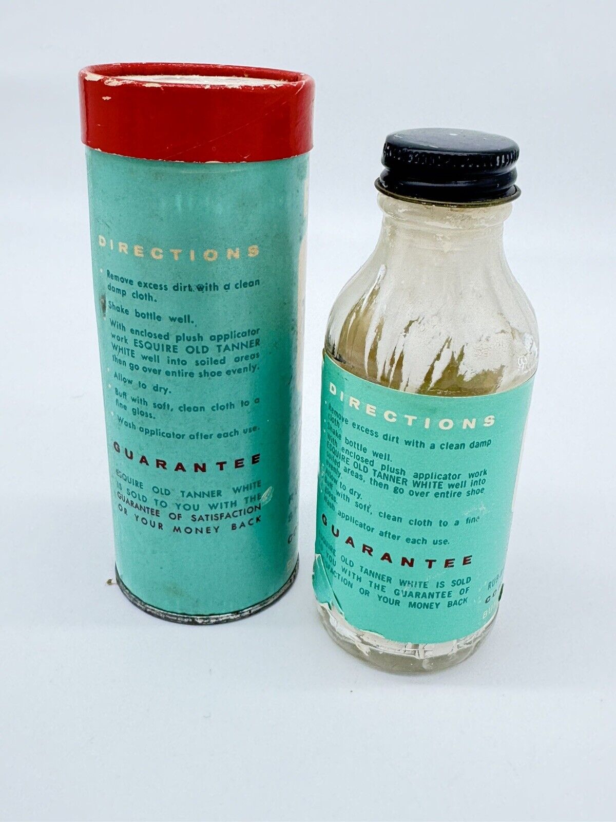 Vintage Old Advertising Esquire Lanol White Shoe Polish Nurses Favorite RARE