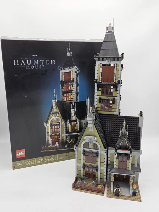 Lego 10273 - Haunted House - RETIRED- 2020 - Build Complete w/ Box & Instruction
