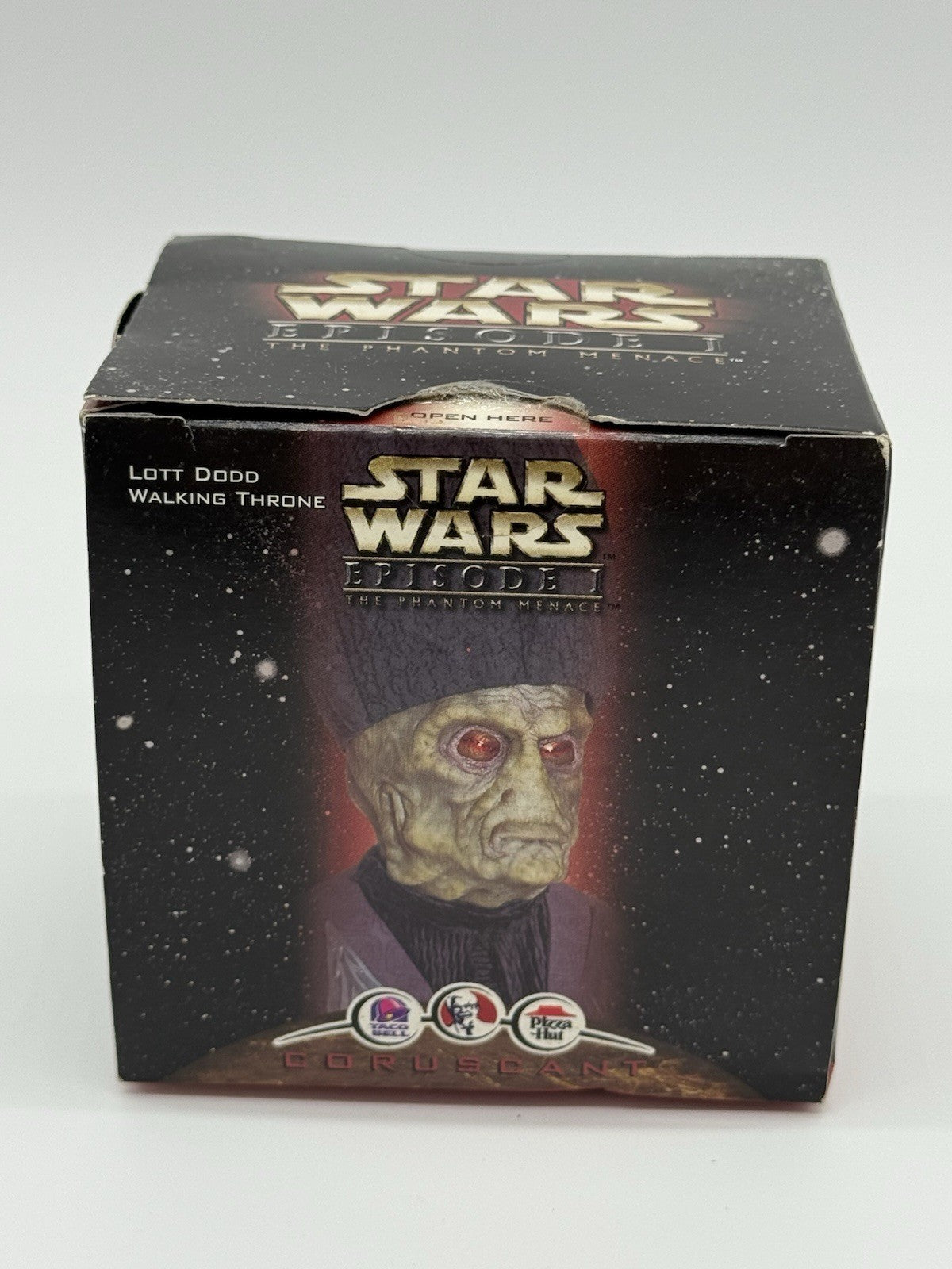 STAR WARS phantom Menace Lott Dodd action figure, Taco bell, 98 ~ NEW