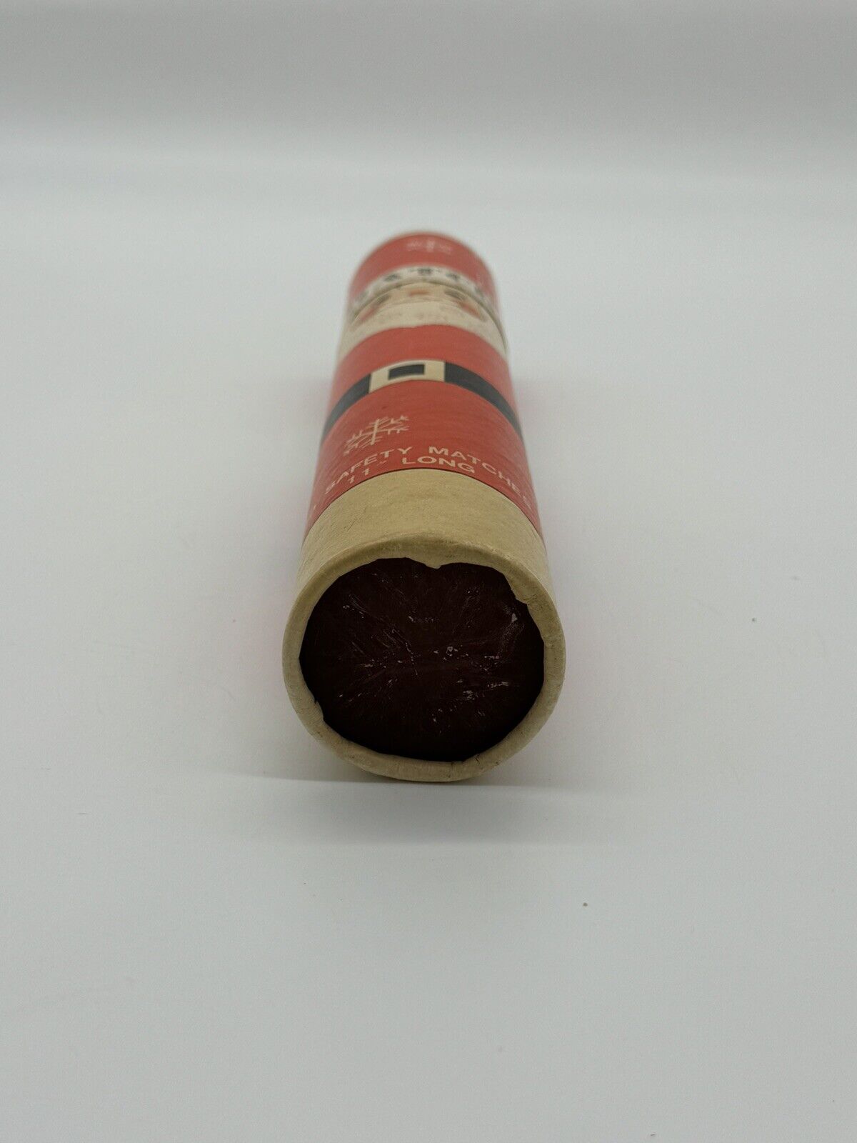 Vintage 1960's SANTA CLAUS match holder tube Christmas Figures by Kurt Adler