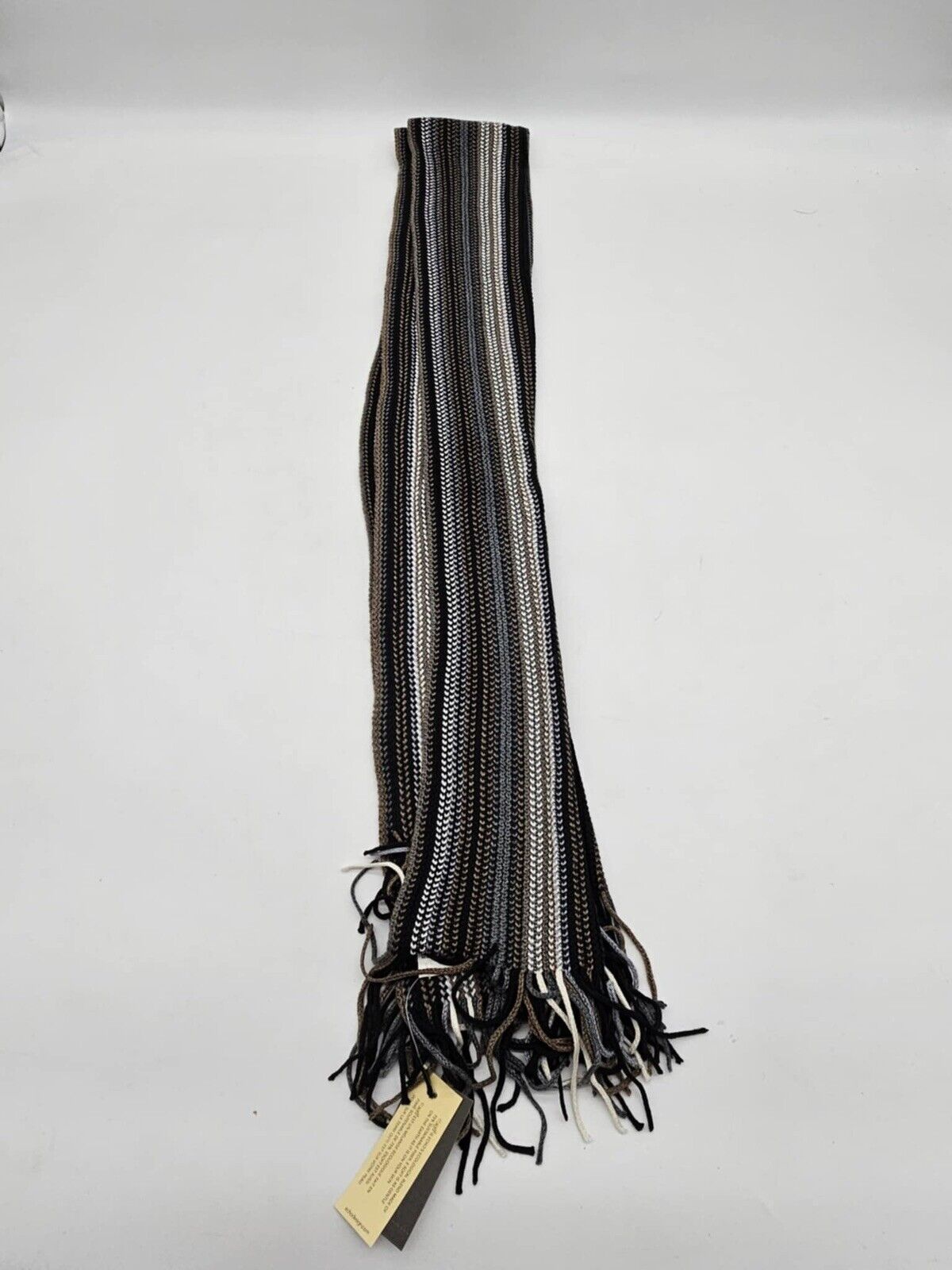 New Echo Design Striped Scarf Unisex