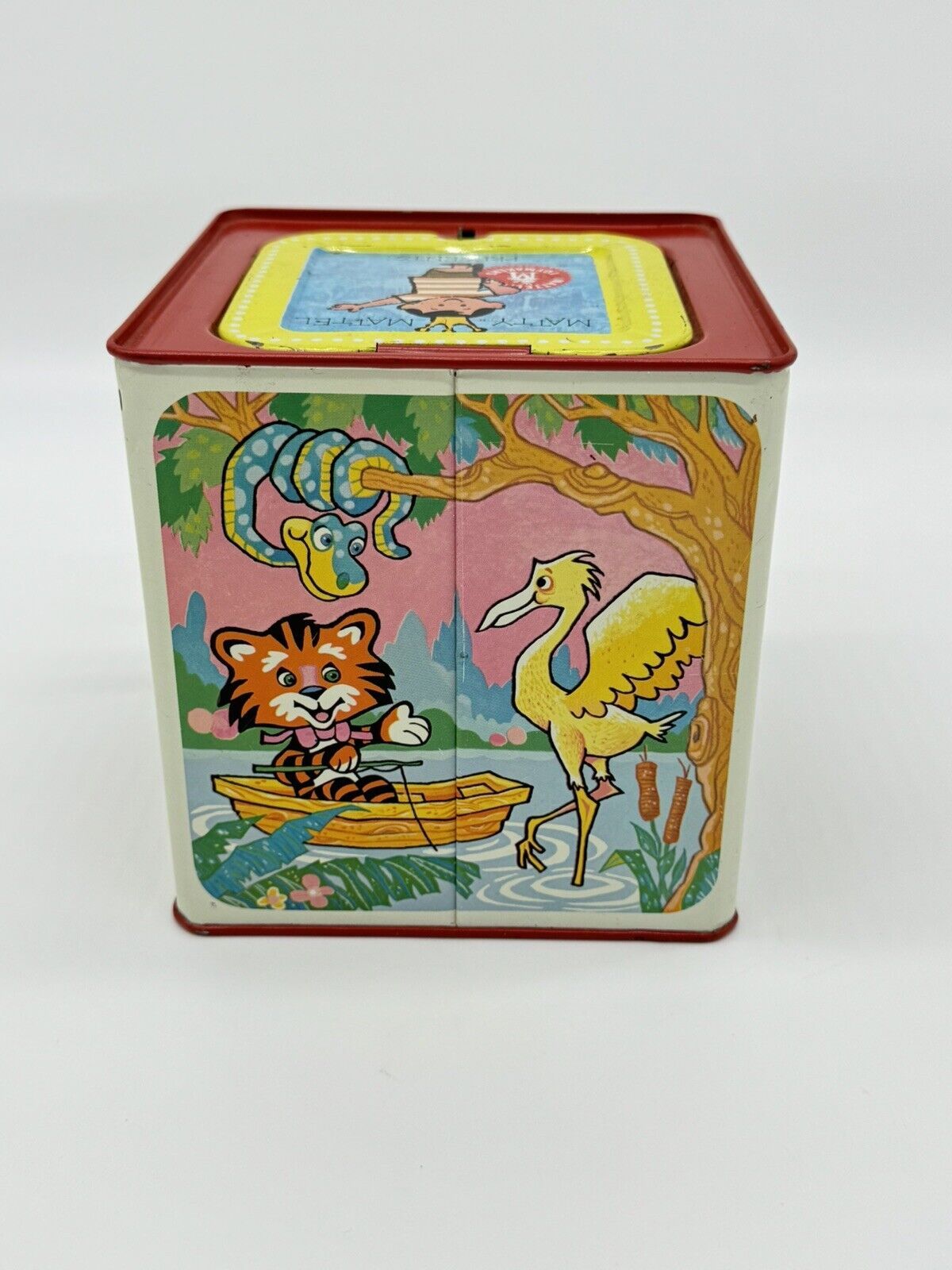 Timmy Tiger Music Box Matty Mattel Vintage 60's ~ EXCELLENT CONDITION!