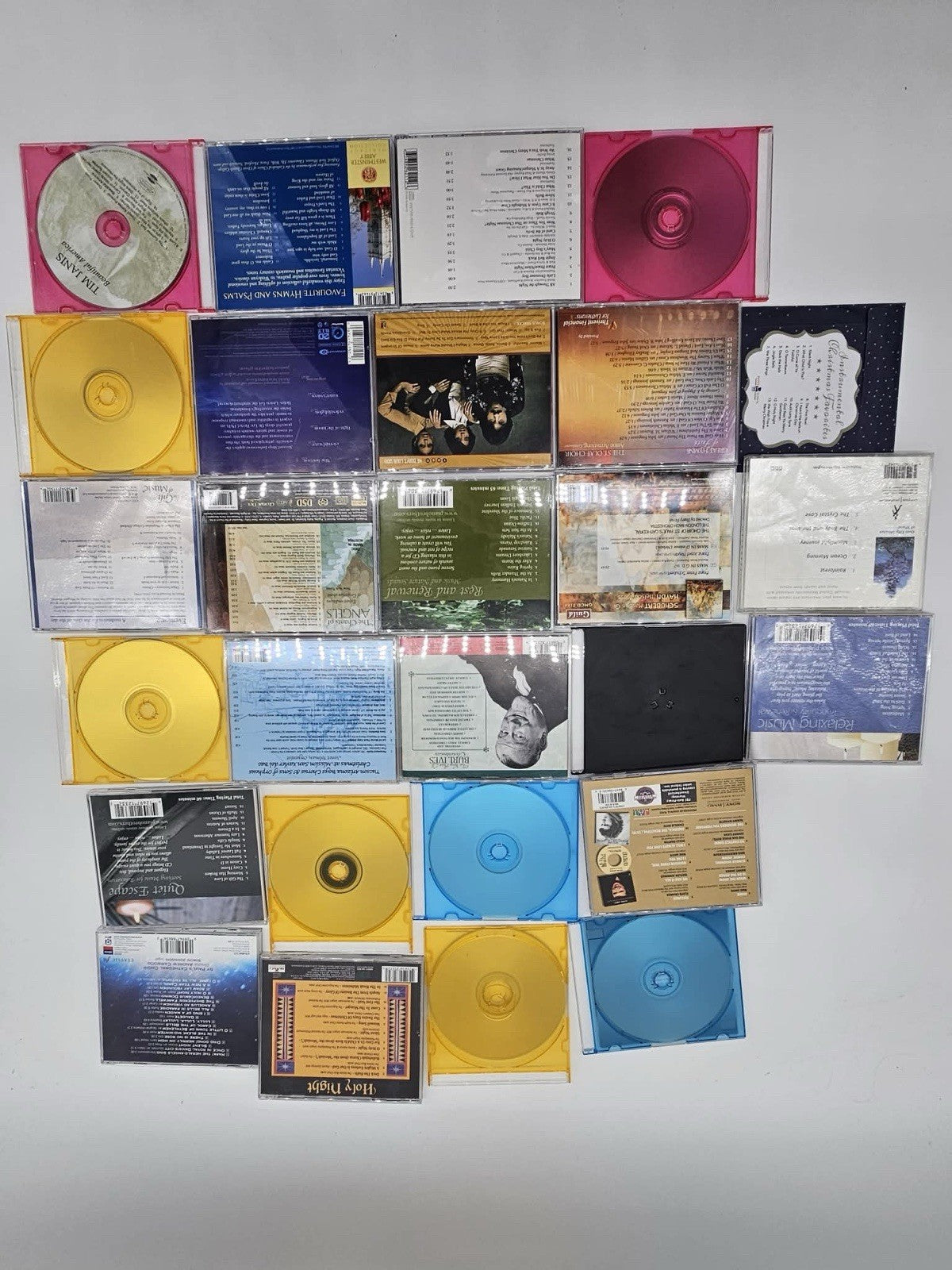 Lot of 28 Christian Christmas Hymns & Relaxation CDs Mixed Artists