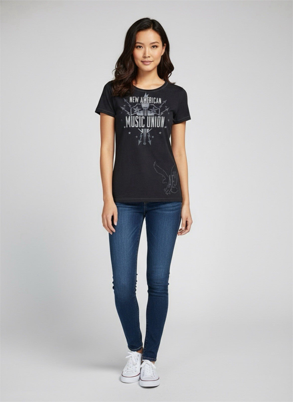 Title: American Eagle New American Music Union Concert Tee Women’s Medium