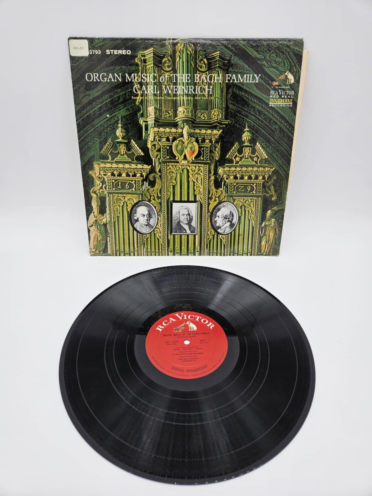 Carl Weinrich - Organ Music Of The Bach Family (LP)