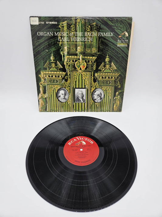 Carl Weinrich - Organ Music Of The Bach Family (LP)