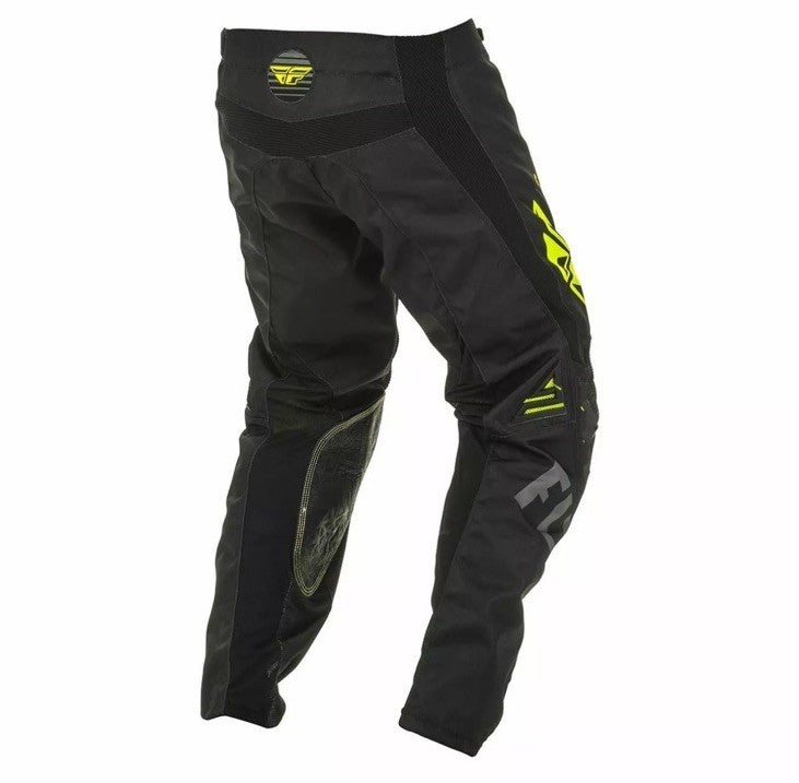 Fly Racing Kinetic K220 MX Motocross Du Pont Pants - Black/Grey/Hi-Vis