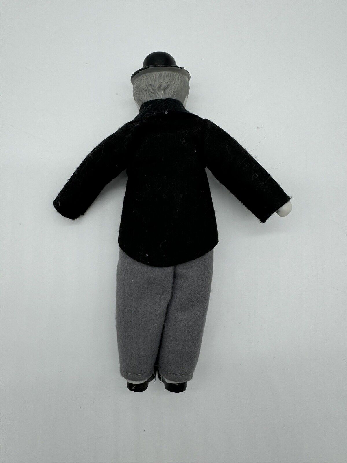 Charlie Chaplin vintage 8.5" tall porcelain doll - retro toys, Comedy, Humor