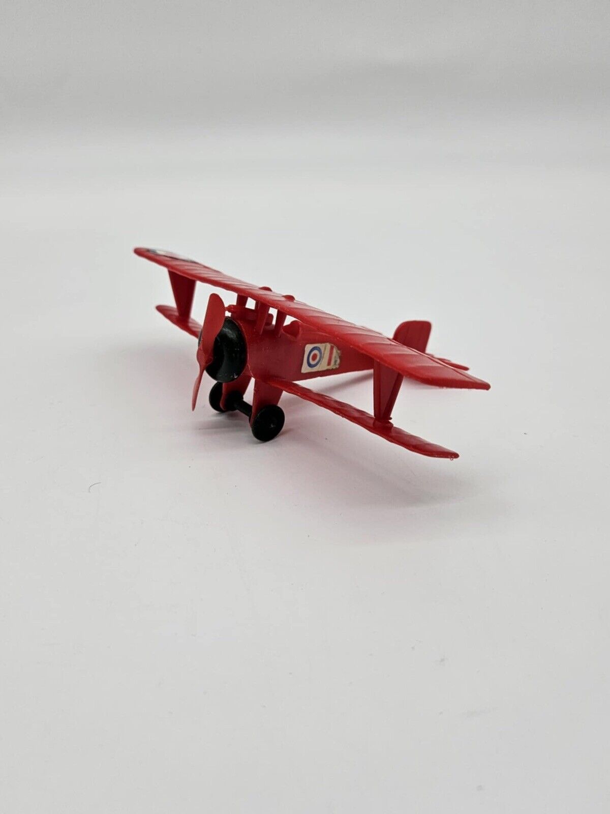Vintage Red BiPlane - 2 1/4” Long 3" Wide