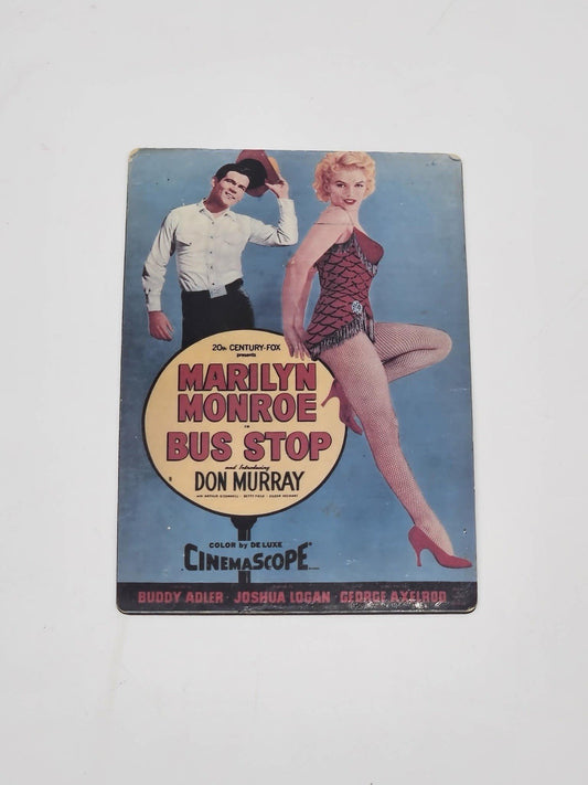 Marilyn Monroe Bus Stop Movie Promotional Magnet Card Vintage *RARE*