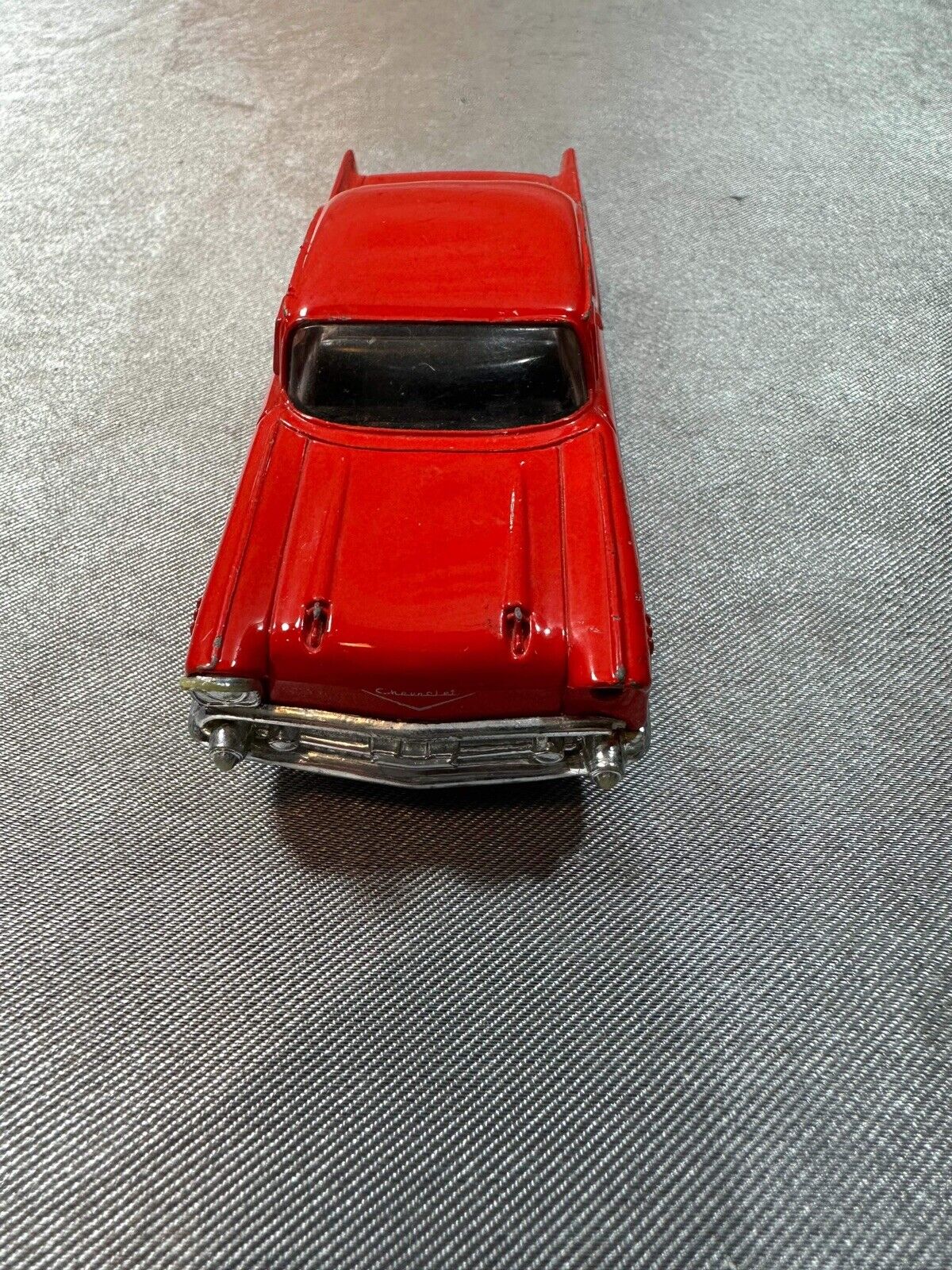 ERTL 1957 Chevrolet Two Door Hard Top - Red - China - 1:43 - New Old Stock