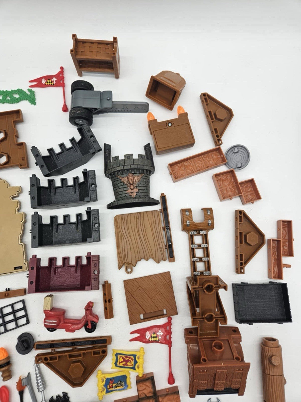 Large FISHER PRICE MATTEL IMAGINEXT Medieval Castle Lot