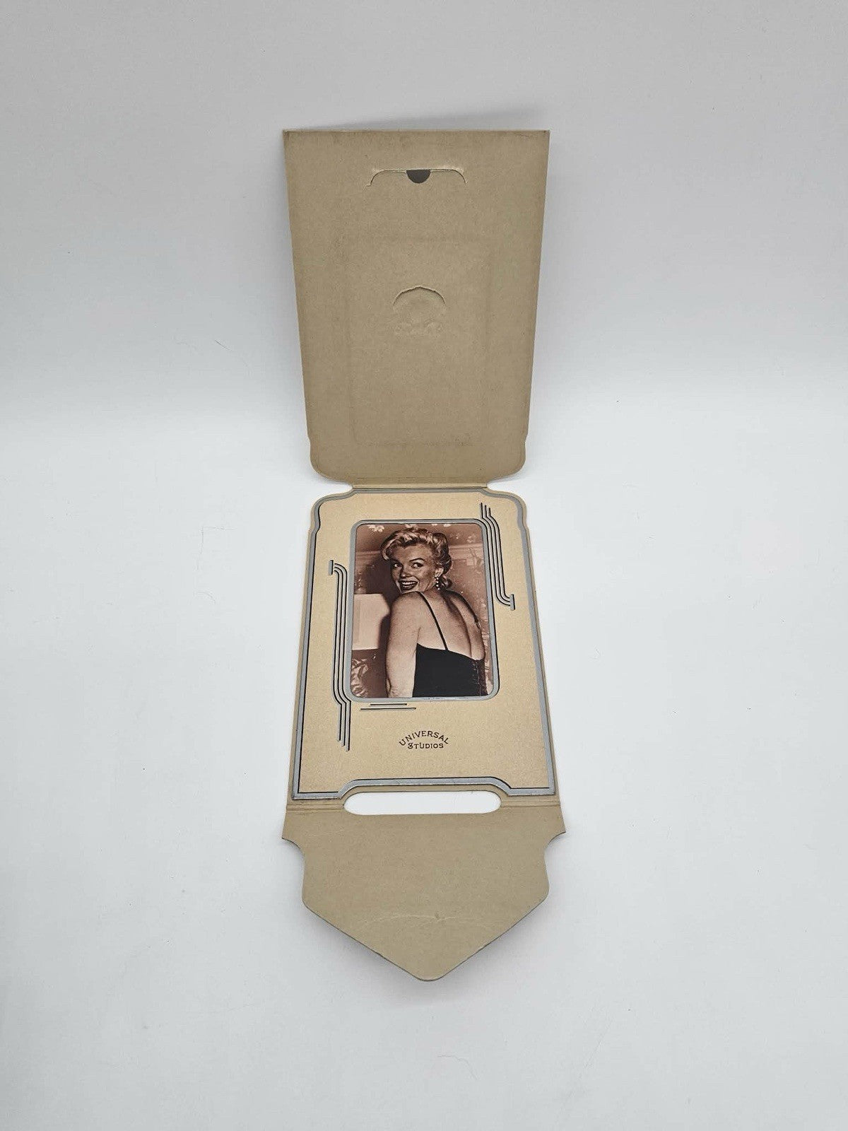 Vintage Marilyn Monroe Universal Studios Photo Folder Display Card