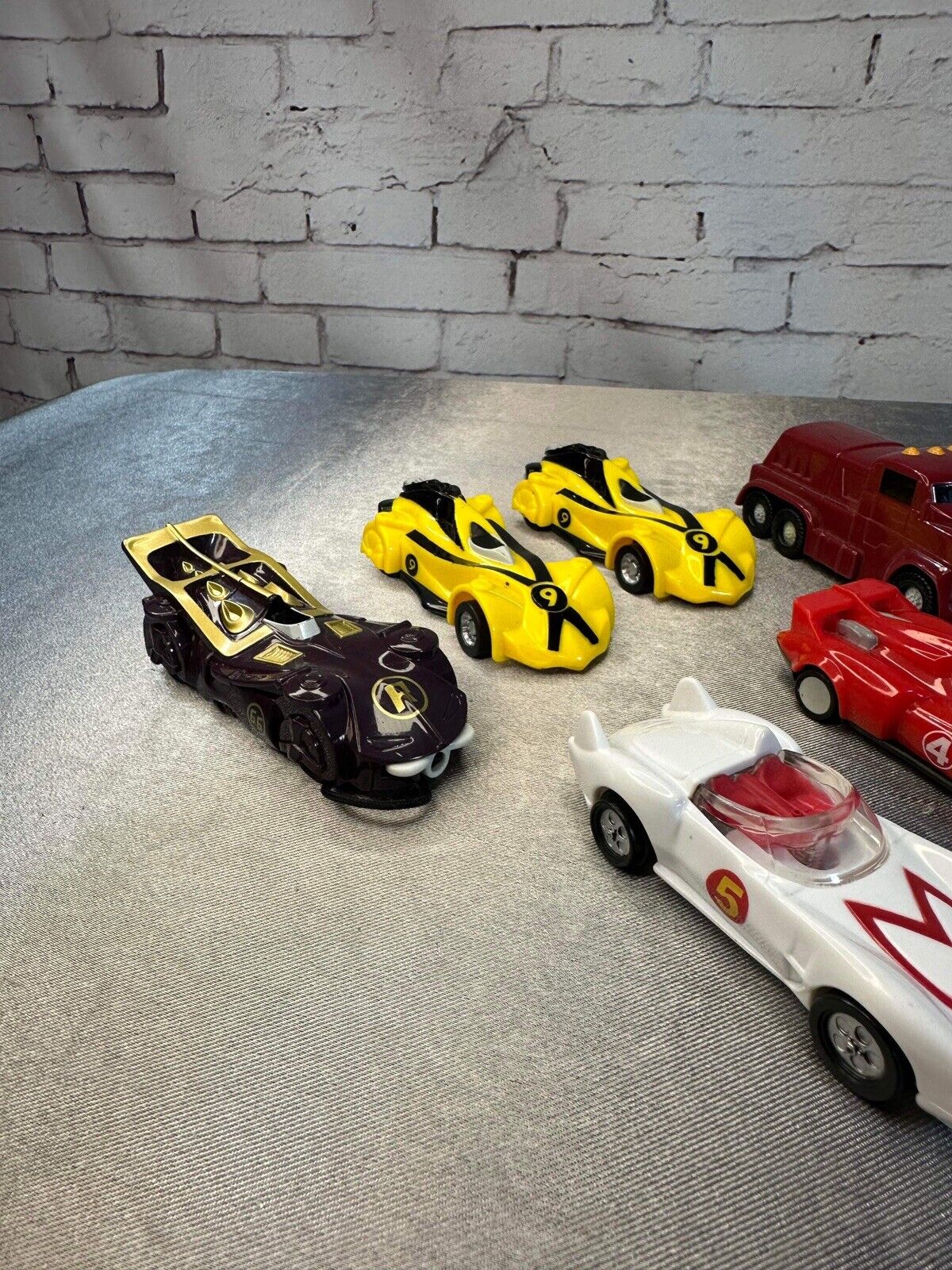 Vintage Speed Racer 7 Car Lot
